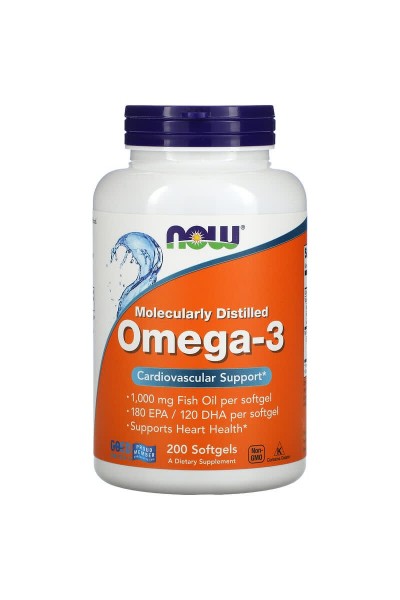 Омега-3 Now Foods Omega-3 30%, 200 капс. Омега-3 Now Foods Omega-3 30%, 200 капс.