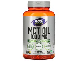 NOW FOODS MCT OIL 1000 мг/капс, 150 капсул