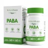 Парааминобензойная кислота PABA Витамин В10 NaturalSupp Vitamin B10 Veg, 60 капс.