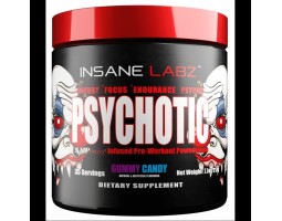 Предтренировочный комплекс Insane Labz Psychotic, 217 гр.