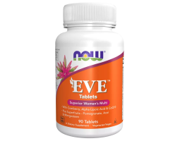 Женский витаминный комплекс Ева Now Foods EVE, 90 таб.