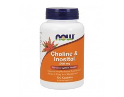 Холин & Инозитол NOW Foods Choline & Inositol,100 вег. капс. 