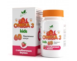 Комплекс детский Омега-3 с витамином Е NaturalSupp Omega-3 vitamin E, 60 капс.