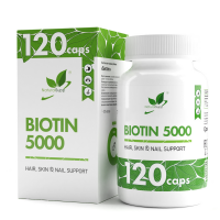 Биотин NaturalSupp Biotin 5000 мкг. 120 капсул