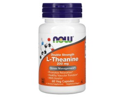 Л-Теанин Now Foods L-Theanine, 60 капс.