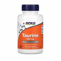 Таурин NOW Taurine 500 мг 100 капсул