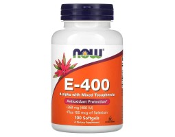 Витамин E-400 Now Foods (400 IU), 100 капс.