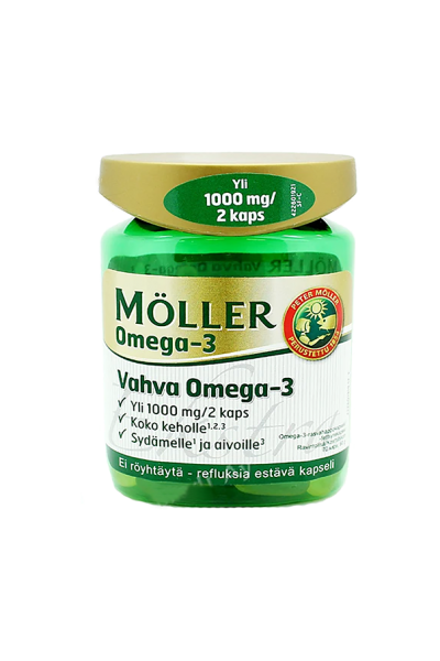 Мёллер Möller VAHVA OMEGA-3, 70 капс. Мёллер Möller VAHVA OMEGA-3, 70 капс.