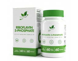 Рибофлавин-5-фосфат Витамин B2 NaturalSupp Riboflavin-5-phosphate Vegan, 60 капс.