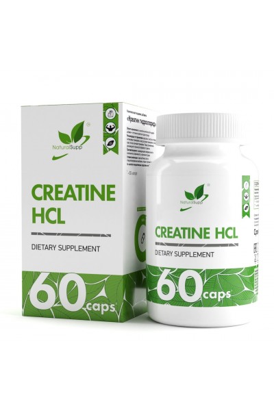 Креатин-Гидрохлорид NaturalSupp Creatine HCL, 60 капс.