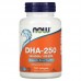 Омега-3 ДГК - 250 Now Foods Omega-3 DHA-250, 120 капс.