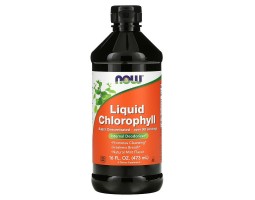 Хлорофилл жидкий Now Foods Chlorophyll Liquid, 473 мл. 