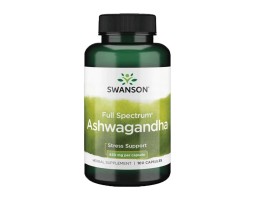 Swanson Ashwagandha (Ашваганда), 450 мг, 100 капс.