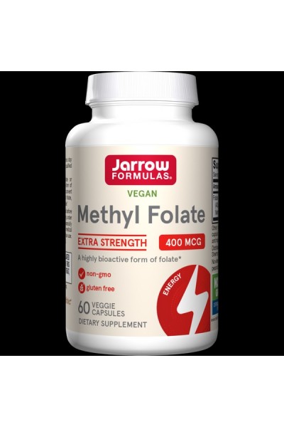Jarrow Methyl Folate (Метил фолат), 400 мг, 60 капс.