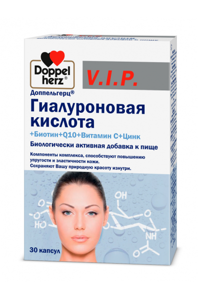 Гиалуроновая кислота Doppelherz, 30 капс.