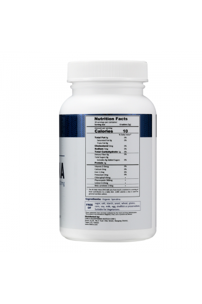 Spirulina from Febico, 500 mg (180 tablets)