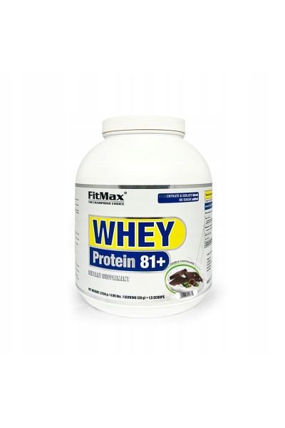 Протеин FitMax Whey Protein 81+ JAR, 2250 гр.