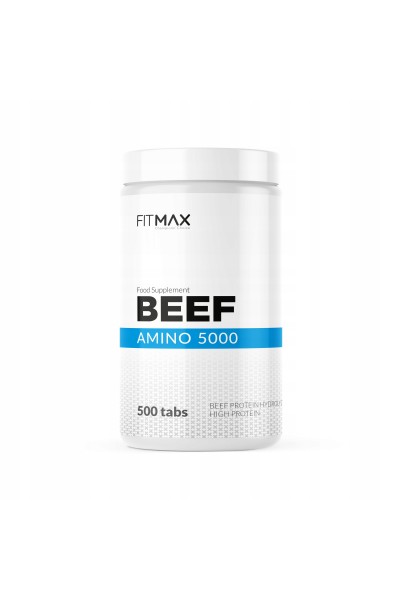 Аминокислоты FitMax Beef Amino 5000, 500 таб.