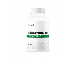 Магний, Б6 + Калий FitMax Magnesium B6 + Potassium, 90 табл.