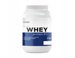 Протеин FitMax Whey Protein 81+ JAR, 2000 гр.