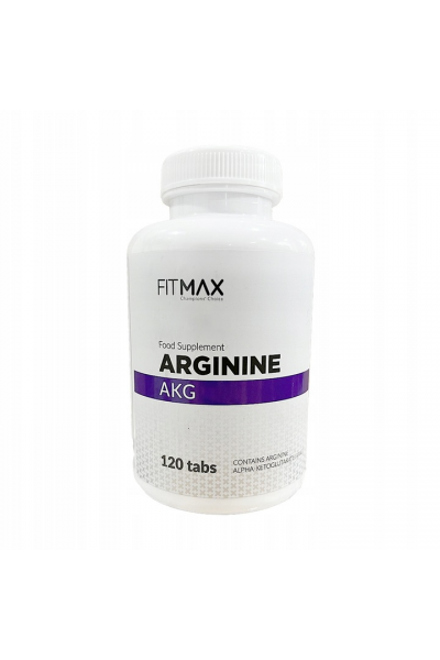 Аргинин FitMax Arginine AKG, 120 табл.