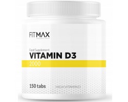 Витамин D3 FitMax D3 2000, 8000IU, 150 табл.