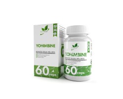 NaturalSupp Yohimbine (Йохимбин), 5 мг/капс, 60 капс