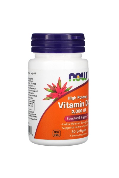 Vitamin D3 2000 от NOW Vitamin D3 2000 от NOW