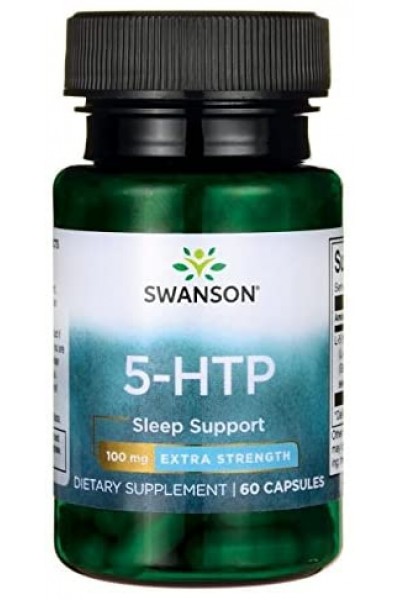 Swanson 5-HTP (5-хтп), 100 мг, 60 капс