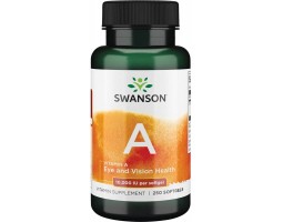 Vitamin A 10000 IU  от Swanson (250 капс.)