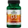 Swanson Vitamin D3 (Витамин Д3), 5000 мг, 250 капс