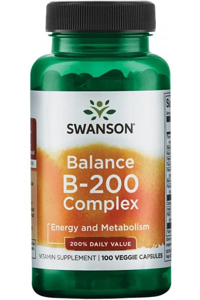 Vitaminnyj Kompleks Balance B 200 Complex Swanson V Minske Vitaminy B 100 Veg Kaps