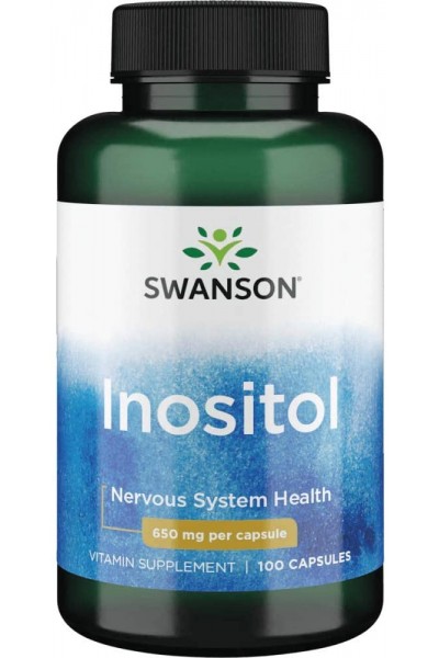 Swanson Inositol (Инозитол), 650 мг, 100 капс