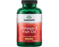Омега-3 Рыбий жир Swanson Omega-3 Fish Oil (150 гелевых капсул)