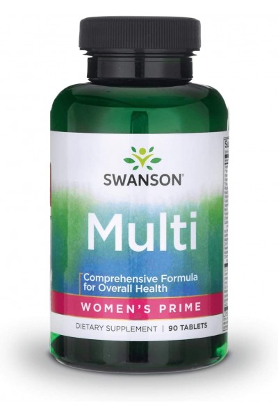 Swanson Multi Women's prime (Женские мультивитамины), 90 таблеток