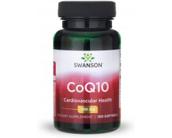 Swanson CoQ10 (Коэнзим Q10), 100 мг, 100 капс