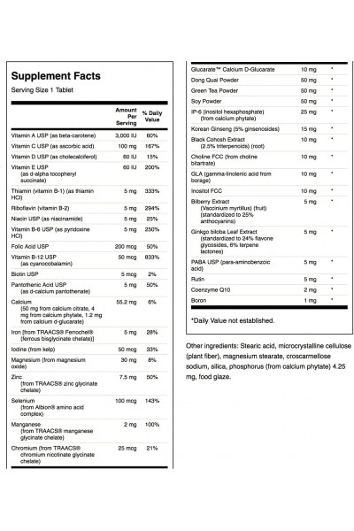 Swanson Multi Women's prime (Женские мультивитамины), 90 таблеток