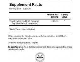 Swanson Marine collagen (Коллаген Морской), 60 капс-foto2