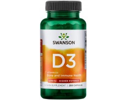 Vitamin D-3 2000 IU от Swanson (250 капс)