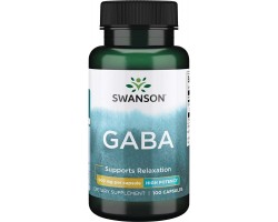 Swanson Gaba (Габа), 500 мг, 100 капс
