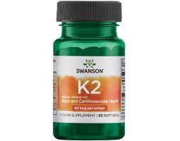 Витамин K2 50мкг 30капс Swanson