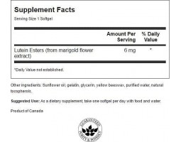 Swanson Lutein (Лютеин), 6 мг, 100 капс-foto2