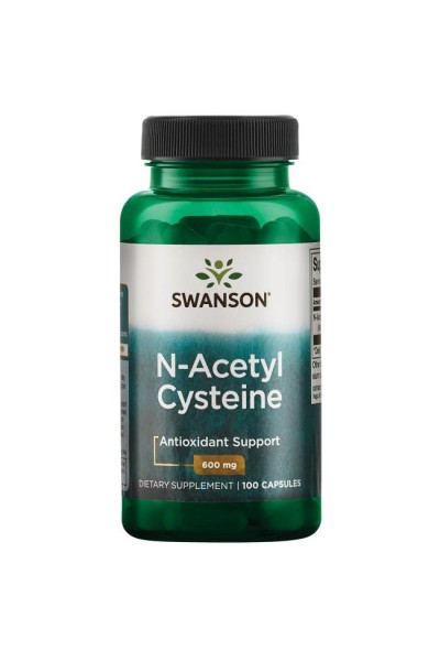 NAC / N-Ацетилцистеин от Swanson 600мг 100капс.