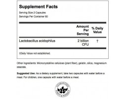 Swanson Probiotic daily wellness (Пробиотик), 120 капс-foto2