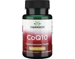 Swanson CoQ10 (Коэнзим Q10), 30 мг, 60/120 капс-foto2
