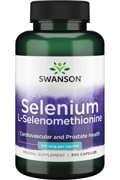 Swanson Selenium (Селен), 100 мг, 200 капс
