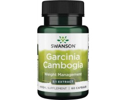 Swanson Garcinia Cambogia 5:1 (Гарциния камбоджийская), 80 мг, 60 капс