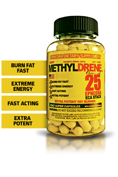 Жиросжигатель MethylDrene Original Cloma Pharma, 100кап