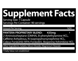 Firebox Nutrition Pantera PEA + DMHA (жиросжигатель), 90 капс-foto2