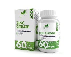 NaturalSupp Zinc Citrate (Цинк цитрат), 25 мг., 60 капс